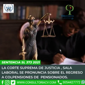 Regreso a Colpensiones de pensionados, ha sido negado por la CORTE SUPREMA DE JUSTICIA SALA LABORAL en sede CASACION. Añadiendo, que el incumplimiento del deber de información, se puede demandar a la administradora pensional, por los perjuicios ocasionados.