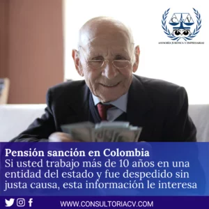 Pensión sanción en Colombia
