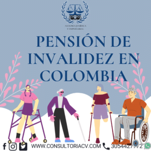 Pensión de invalidez en Colombia